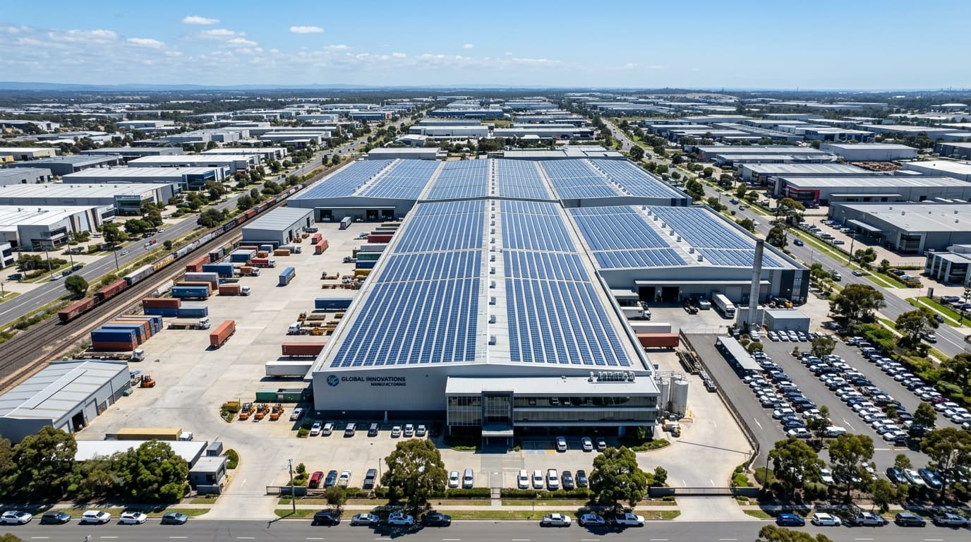 2.4 MWp commercial rooftop solar EPC installation by LMD International