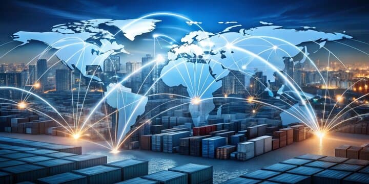 Global shipping and trade logistics for industrial components