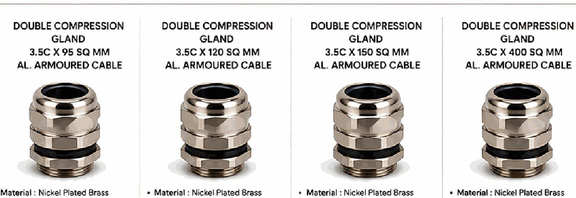 Double Compression Cable Gland
