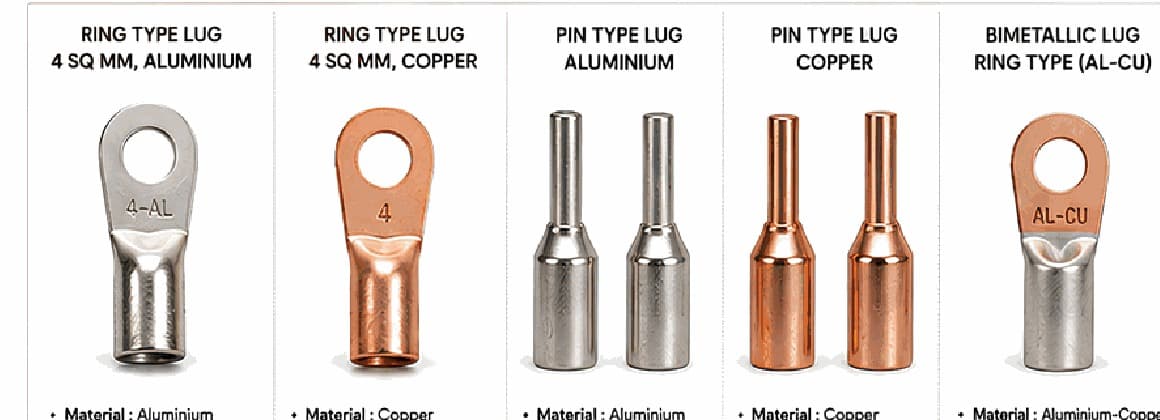 Ring Type Lug (Aluminium)